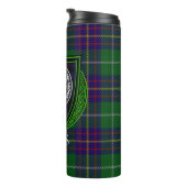 Inglis Scottish Clan Tartan & Crest タンブラー (回転右)