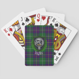 Inglis Scottish Clan Tartan & Crest トランプ