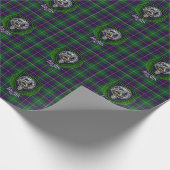 Inglis Scottish Clan Tartan & Crest ラッピングペーパー (角)