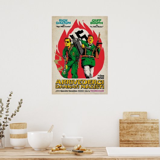 Inglorious Bastards 2 Once Upon a Time in Hollywoo ポスター (キッチン)