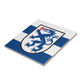 Ingolstadt city flag germany symbol emblem dragon タイル (側面)