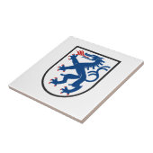 Ingolstadt city flag germany symbol emblem dragon タイル (側面)