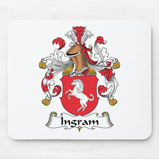 Ingramの家紋 マウスパッド (正面)