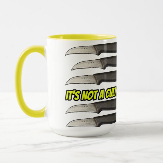 Ingroup-Outgroup Mug for Grown Men Arguing Online マグカップ (左)