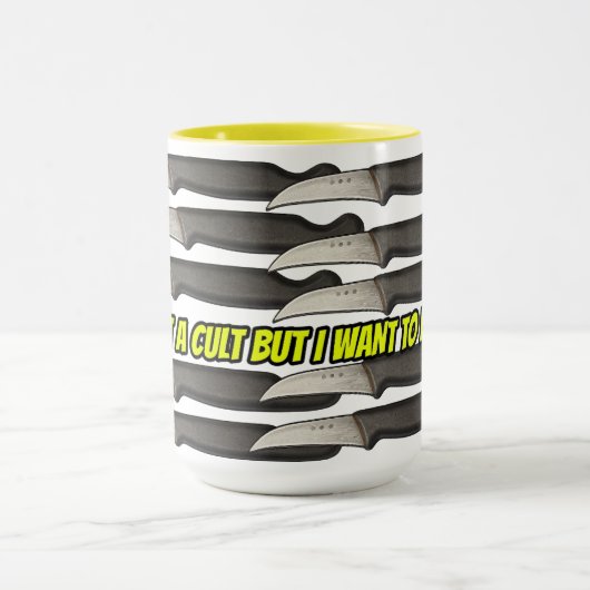 Ingroup-Outgroup Mug for Grown Men Arguing Online マグカップ (中央)