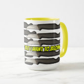 Ingroup-Outgroup Mug for Grown Men Arguing Online マグカップ (正面右)