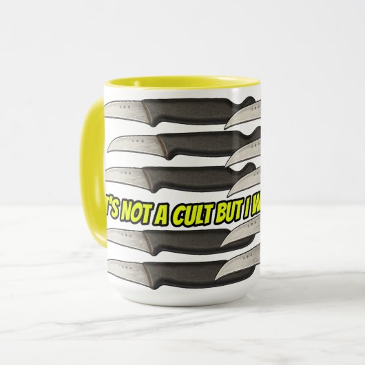 Ingroup-Outgroup Mug for Grown Men Arguing Online マグカップ (正面左)