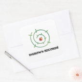 Ingrown Records テントウムシ ステッカー 白 (封筒)