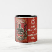 INGSOCのプロパガンダのマグ ツートーンマグカップ (中央)