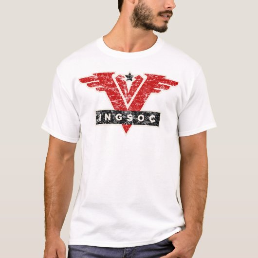 INGSOCのプロパガンダT Tシャツ (正面)