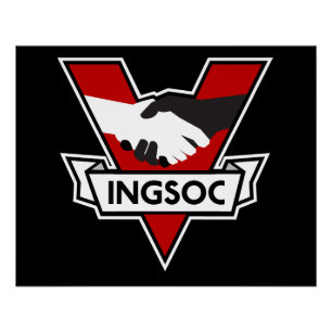 INGSOCの1984年の勝利のロゴポスター ポスター