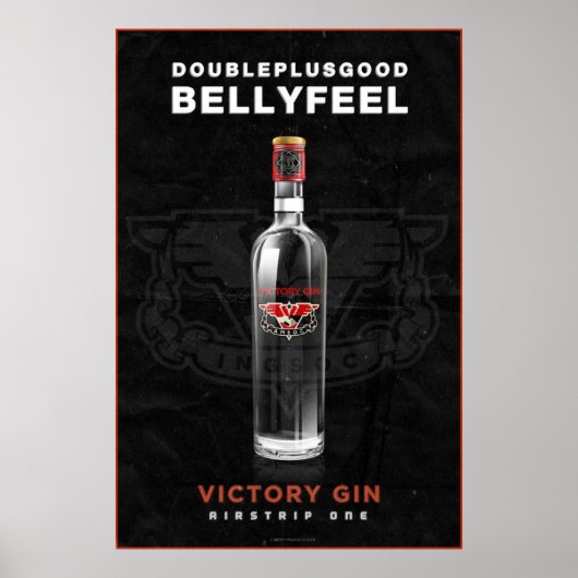 INGSOC 1984ビクトリージン ポスター (正面)