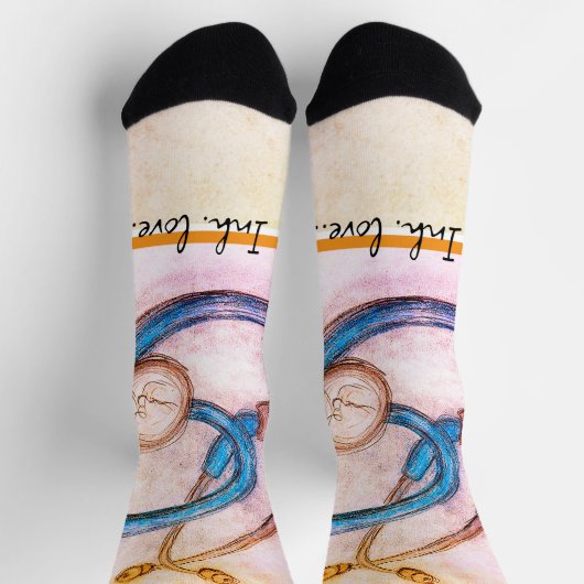 Inh. love ソックス (上部)