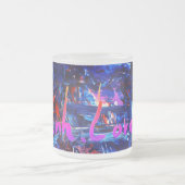 Inh. Love... 3 フロストグラスマグカップ (中央)