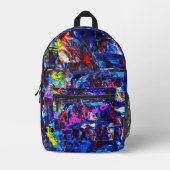 Inh. Love... 3 プリントバックパック (正面)