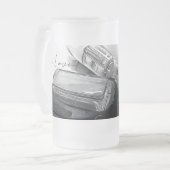 Inh. Love... 4 フロストグラスビールジョッキ (正面左)