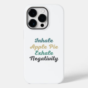Inhale Apple Pie Exhaleネガティビティ電話ケース Case-Mate iPhone 14 Proケース