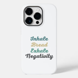 Inhale Bread Exhaleネガティビティ電話ケース Case-Mate iPhone 14 Proケース