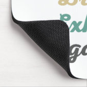 Inhale Bread Exhaleネガティブマウスパッド マウスパッド (コーナー)