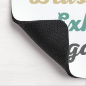 Inhale Bruschetta Exhaleネガティブマウスパッド マウスパッド (コーナー)