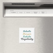 Inhale Burger Exhale Negativity Magnets マグネット (インサイチュ (食洗機))