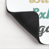 Inhale Burger Exhale Negativity Mouse Pad マウスパッド (コーナー)