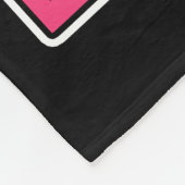 Inhale Caffeine Exhale Negativity  フリースブランケット (角)