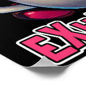 Inhale Caffeine Exhale Negativity  ポスター (角)