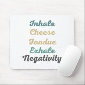 Inhale Candy Exhaleネガティブマウスパッド マウスパッド (マウス)