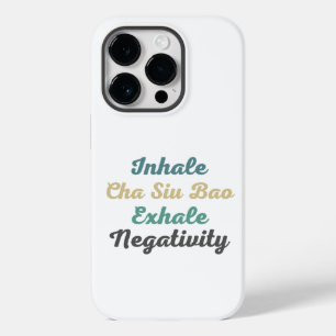 Inhale Cha Siu Bao Exhaleネガティビティ電話ケース Case-Mate iPhone 14 Proケース