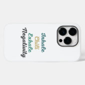 Inhale Chili Exhaleネガティビティ電話ケース Case-Mate iPhoneケース (裏面 (横))