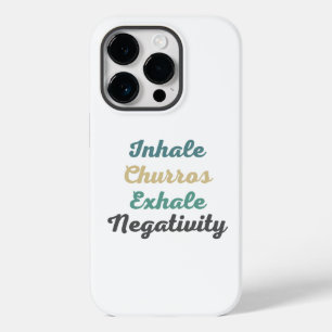 Inhale Churros Exhale負性電話ケース Case-Mate iPhone 14 Proケース