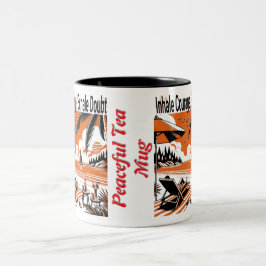 Inhale Course Exhale Douce - 感動的 Coffee ツートーンマグカップ