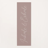 Inhale & Exhale Fitness Yoga Mat ヨガマット (正面)