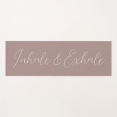 Inhale & Exhale Fitness Yoga Mat ヨガマット (正面(横))