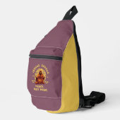 Inhale、Exhale Peace、Panic Bigfoot Meditation スリングバッグ (右コーナー)