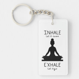 Inhale Exhale Yoga キーホルダー