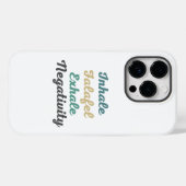Inhale Falafel Exhaleネガティビティ電話ケース Case-Mate iPhoneケース (裏面 (横))