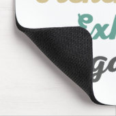 Inhale Friesフランスの Exhaleネガティビティのマウスパッド マウスパッド (コーナー)