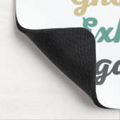 Inhale Gnocchi Exhaleネガティブマウスパッド マウスパッド (コーナー)