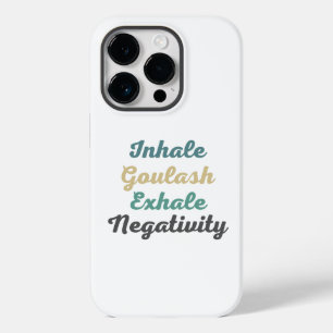 Inhale Goulash Exhaleネガティビティ電話ケース Case-Mate iPhone 14 Proケース