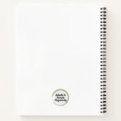 Inhale Hamburger Exhaleネガティブノートブック ノートブック (裏面)