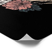 Inhale Peace Exhale Chaosステッカー ポスター (角)