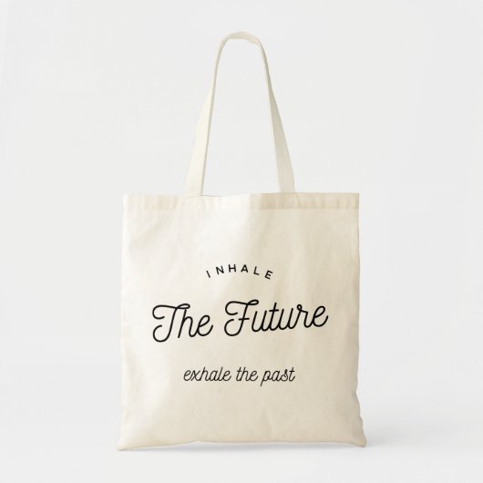 inhale the future トートバッグ (正面)