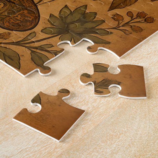 🧩 Inhale the Future, Exhale the Past – Boho Yoga ジグソーパズル (側面)