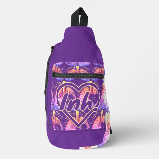 Inhalo de coeur スリングバッグ (正面)