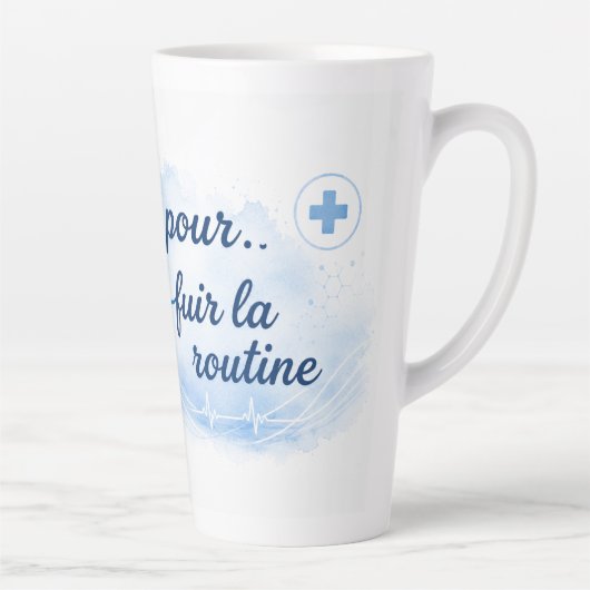 Inhalo pour fuir la routine Sac fourre-tout カフェラテマグ (右)