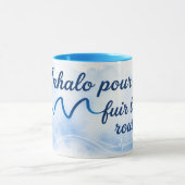Inhalo pour fuir la routine Sac fourre-tout マグカップ (中央)