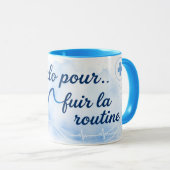 Inhalo pour fuir la routine Sac fourre-tout マグカップ (正面右)