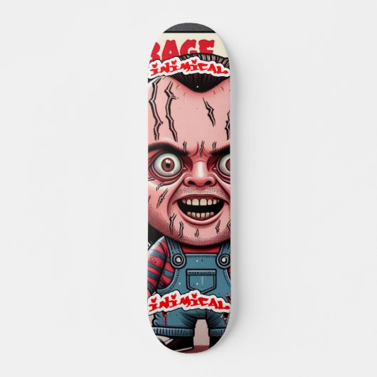 Inimical All 遊 Work No スケートボード (正面)